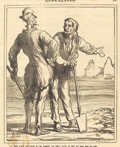 Nem kell emlékeztetned a címeire... alkotó: Honoré Daumier
