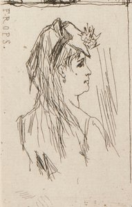 a. Egy öreg feje, Daumier (balra fent); b. Chez Charles Beriot, Taiee (felső középen); c. Egy fiatal nő feje Ropstól (jobbra fent); d. Folyói táj Harpignies mellett (alul középen); e. Egy fiatal nő profilja alkotó: Honoré Daumier