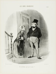 "Laaaand-Looooooord lett!", 18. lemez a Les Bons Bourgeois-ból alkotó: Honoré Victorin Daumier