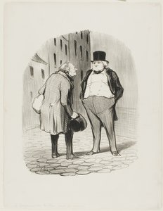 A polgár és a szabója, 5. lemez a Les Bons Bourgeois-ból alkotó: Honoré Victorin Daumier