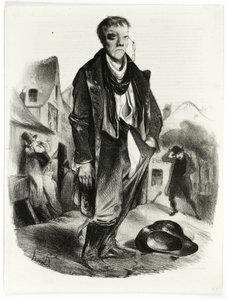 A részeges alkotó: Honoré Victorin Daumier