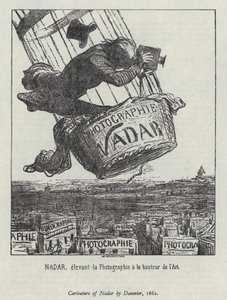 Nadar a fotózást a művészet szintjére emeli alkotó: Honore (after) Daumier