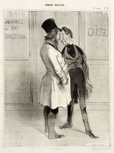 (Robert) Nos, kedves igazgatóm... alkotó: Honoré Daumier