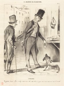 2 óra - Azor uzsonnája alkotó: Honoré Daumier