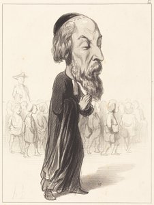 A. Fréd. Pierre, Falloux grófja alkotó: Honoré Daumier