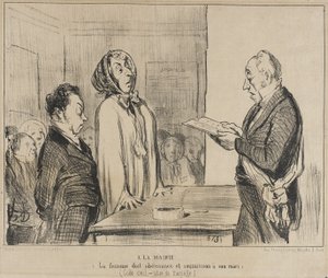  alkotó: Honoré Daumier
