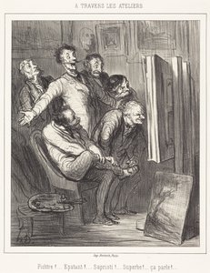 A műtermeken át alkotó: Honoré Daumier