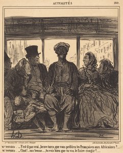 Aktualitások: Potardné - Ugye igaz, bátor Turco... alkotó: Honoré Daumier