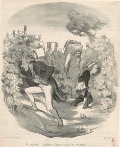 Ah! Saperlotte! ... Idén nem jó a szőlő! ... alkotó: Honoré Daumier