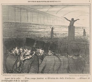 A szoba megjelenése alkotó: Honoré Daumier