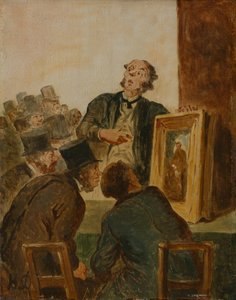 A Drouot Galériában alkotó: Honoré Daumier