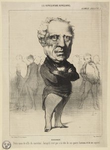 „Bugeaud” alkotó: Honoré Daumier