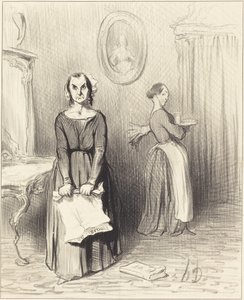 Ez az újság szánalmasnak tartja a művemet... alkotó: Honoré Daumier