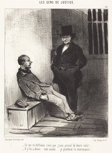 Ami igazán bosszant, az az, hogy… tizenkét rablás!... alkotó: Honoré Daumier