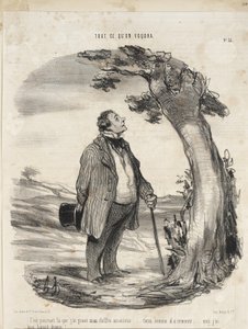 Pedig éppen oda véstem a jelvényemet... alkotó: Honoré Daumier