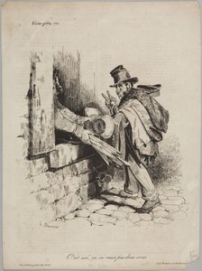 Elhasználódott, két sou-t sem ér, a Le Charivari Politikai sorozat című sorozatának 143. száma alkotó: Honoré Daumier