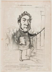 Chasseloup-Laubat alkotó: Honoré Daumier