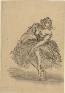 Táncosnő alkotó: Honoré Daumier