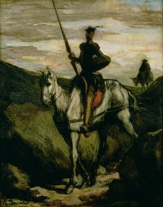 Don Quijote alkotó: Honoré Daumier
