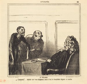 Írországban alkotó: Honoré Daumier