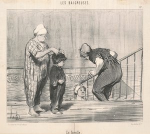 Családdal alkotó: Honoré Daumier