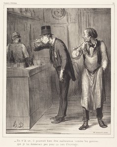 Na, itt van egy, lehet, hogy boldogtalan... alkotó: Honoré Daumier