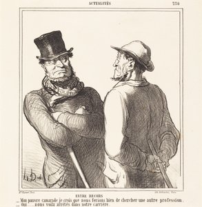 Az emlékek között alkotó: Honoré Daumier