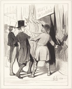 Lépjen be uraim... íme néhány csodálatos... alkotó: Honoré Daumier