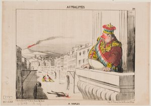Nápolyban alkotó: Honoré Daumier