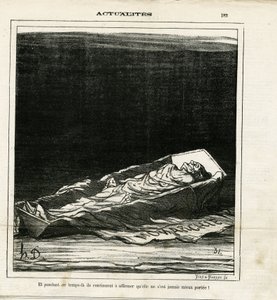 Illusztráció: Honore Daumier (1808-1879) Le Charivariban alkotó: Honoré Daumier