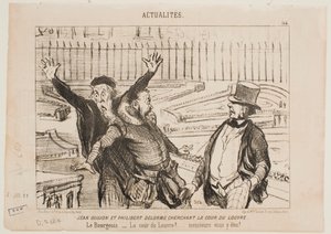 Jean Goujon és Philibert Delorme alkotó: Honoré Daumier