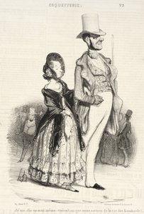 Magamban azt gondolom: vajon elhinnék-e... alkotó: Honoré Daumier