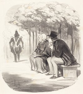 Nem csodálom, ha a nőknek van... ízlésük... alkotó: Honoré Daumier
