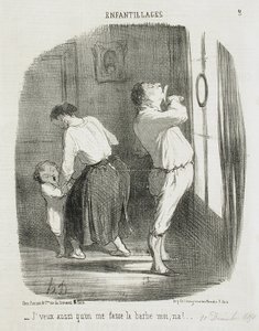 Én is azt akarom, hogy nekem is készítsenek ... alkotó: Honoré Daumier