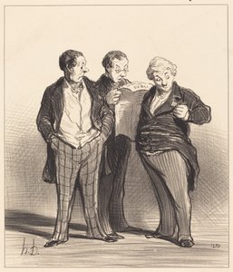 A kitüntetések viselésének tilalma alkotó: Honoré Daumier