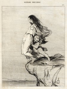 Szapphó halála alkotó: Honoré Daumier