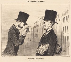 A szabó találkozása alkotó: Honoré Daumier