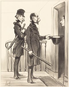 A napóleoni előfizetés alkotó: Honoré Daumier