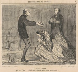 Ismétlés alkotó: Honoré Daumier