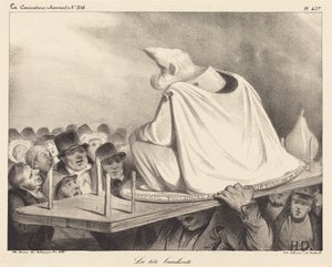 A billegő fej alkotó: Honoré Daumier