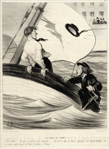 A széllökés alkotó: Honoré Daumier