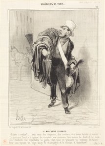 A ruhakereskedő alkotó: Honoré Daumier