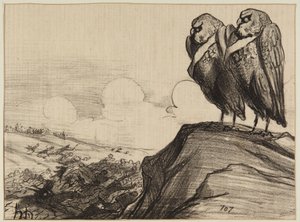 „A két nagyherceg...” alkotó: Honoré Daumier