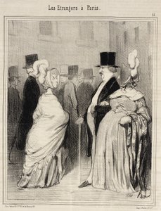 Az idegenek önmaguk által szemlélve alkotó: Honoré Daumier