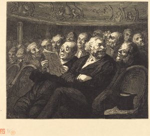 A zenekari székek alkotó: Honoré Daumier
