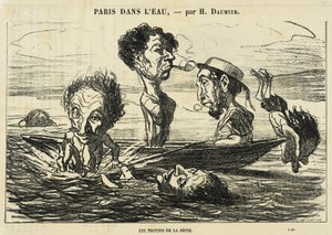 A Szajna tritonjai alkotó: Honoré Daumier
