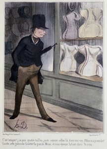 Les corsets - Daumier alkotó: Honoré Daumier