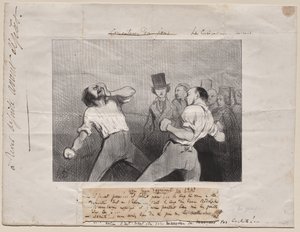 Megértés lecke 1843-ban alkotó: Honoré Daumier