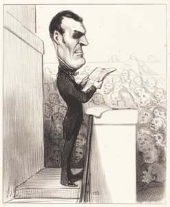M.L.P.F. Esquirou de Parieu alkotó: Honoré Daumier