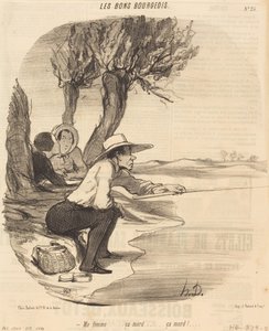 A feleségem... harap... harap! alkotó: Honoré Daumier